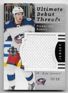 17/18 UD ULTIMATE COLLECTION 07-08 RETRO DEBUT JERSEY Pierre-Luc Dubois #70/99 - Picture 1 of 1