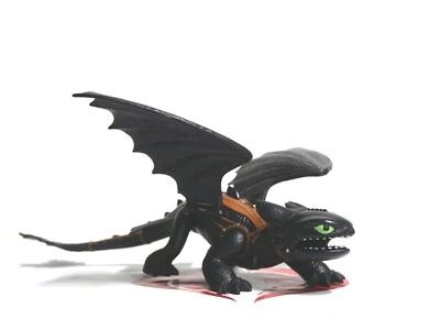 How to Train your Dragon Figure Toothless Night Fury DREAMWORKS Spin Master - Image 1 of 3