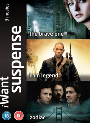 I Am Legend/Zodiac/The Brave One DVD (2008) Will Smith, Lawrence (DIR) cert 18 - Image 1 of 2