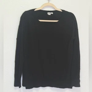 GAP - Women's Black Sweater Merino Extra Fine Wool Blend - size M - Picture 1 of 4