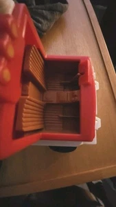 Vintage 1978 Fisher Price Little People HOOK AND LADDER Fire Truck spotlight 19” - Picture 1 of 10