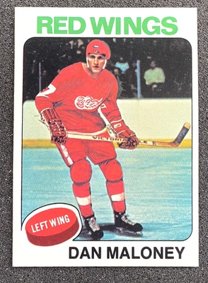 1975-76 Topps - Dan Maloney #177 NM+ - Image 1 of 2