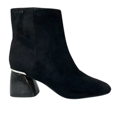 DKNY Women's Caleena Dress Boots Black Suede Size 8M - Image 1 of 4
