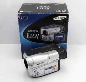 SAMSUNG VP-L900 CAMCORDER BOXED HI8 ANALOGUE VIDEO CAMERA 8MM VIDEO-8 TAPE HI-8 - Picture 1 of 9
