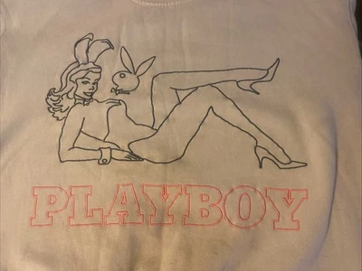 Playboy Pacsun Sudadera Cuello Redondo Hombres Talla XXL Pullover Bordado Conejito Foto 1 de 4