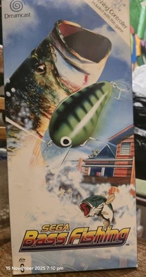 Dreamcast Sega Bass Fishing Controller superb MINT CONDITION Never Opened - Image 1 of 3