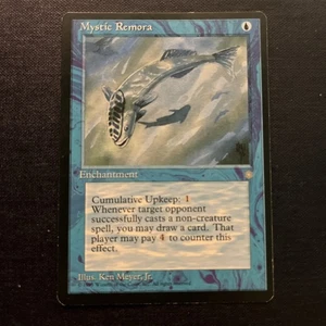 Mystic Remora - Ice Age - Magic: The Gathering MTG - Uncommon - LP - Picture 1 of 2
