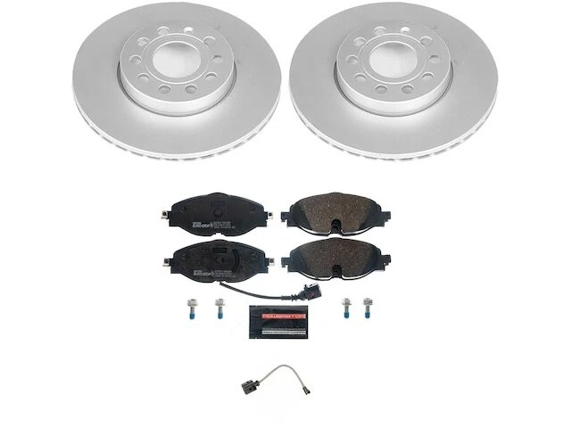 Front Brake Pad and Rotor Kit For 2015-2016 Audi A3 DIESEL HJ983CB - Изображение 1 из 1