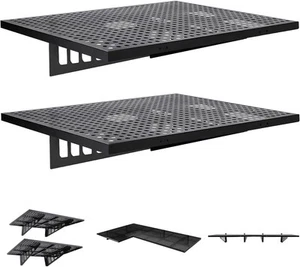 Wutusent 2PACK Garage Storage Rack, Floating Shelves, Heavy Duty Wall Mounted - Picture 1 of 6