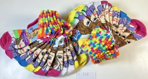 12 PAIRS GIRLS SOFIA THE FIRST MULTICOLOR NO SHOW & ANKLE SOCKS SIZE 4-6 LL138 - Picture 1 of 1