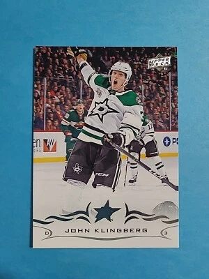 JOHN KLINGBERG 2018-19 UPPER DECK HOCKEY CARD # 59 H6400 - Image 1 of 2