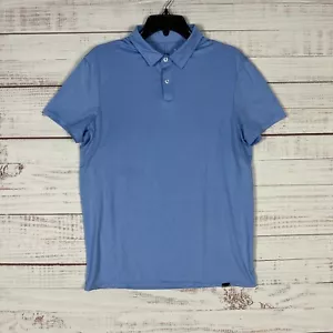 Camisa Polo Barbell Para Hombre Rendimiento Medio Manga Corta Azul Claro Elastizada - Imagen 1 de 12