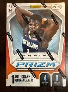 2019-2020 PANINI PRIZM NBA BASKETBALL CARD BLASTER BOX ZION WILLIAMSON RC ROOKIE - Picture 1 of 3