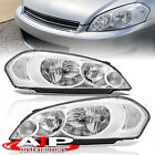 Chrome Clear OE Style Head Lights Lamp Left+Right Set For 2006-2013 Chevy Impala Chevrolet Impala