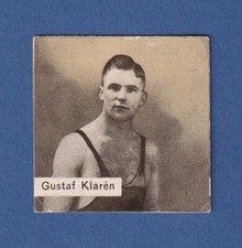 1930´s Swedish Kneipp multisport EXTREMELY RARE #24 Gustaf Klarén - wrestling