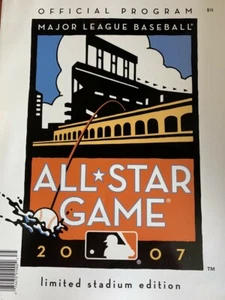 2007 MLB ALL STAR PROGRAM LIMITED GAMEDAY STADIUM EDITION SAN FRANCISCO BASEBALL - Picture 1 of 1
