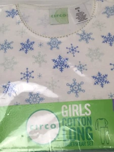 Circo New Long Sleeve 2pc Girls Long Underwear Set Size 8 - Picture 1 of 8