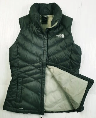 LO ÚLTIMO Mujeres THE NORTH FACE 550 DEPORTIVO ACOLCHADO PLUMÓN ACOLCHADO GRIS METALIZADO CHALECO Chaqueta S Foto 1 de 4
