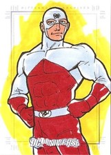 DC Legacy Rittenhouse 2007 The Atom Sketch SketchaFEX Card by Ray Dillon 1/1