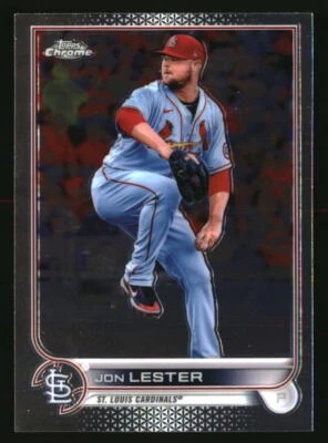 Jon Lester 2022 Topps Chrome Sonic #187 BASEBALL Card - Image 1 of 2