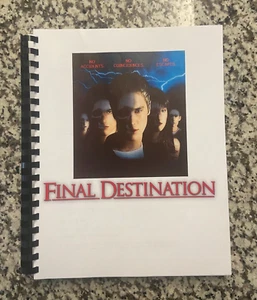 Ristampa sceneggiatura film horror destinazione finale sceneggiatura completa - Foto 1 di 3