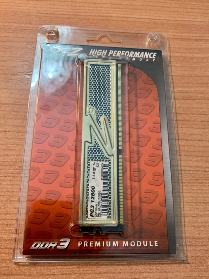 Ram OCZ GOLD XTC Dimm DDR3 1600 Mhz PC12800 da 2 Gb - DA TESTARE - Immagine 1 di 1