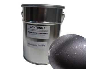 Base de agua de 0,5 litros lista para pulverizar adecuado para Opel 04U gris metálico pintura de coche - Imagen 1 de 1