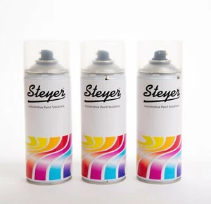 3 X Black Acid Etch Primer Aerosols Steel Aluminium Bare Metal Super Fast Drying - Picture 1 of 1