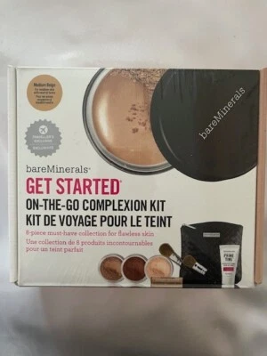 Bareminerals Get Started 8 Piece Kit - MEDIUM BEIGE - NEW & SEALED - Image 1 of 4