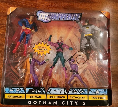 DC Universe Classics GOTHAM CITY (5- PACK) DCUC TWO-FACE CATWOMAN LEX LUTHOR Cover