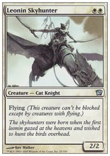 Magic the Gathering MTG Leonin Skyhunter (25) Ninth Edition   LP