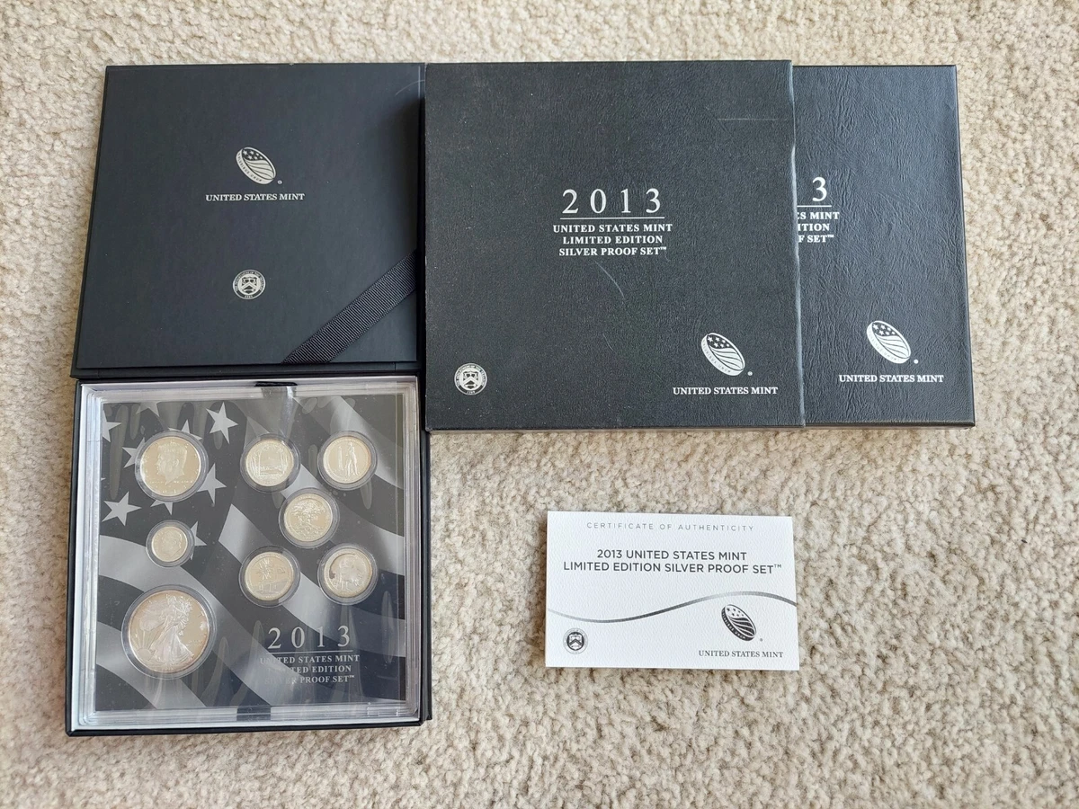 2013 U.S. Mint Silver Coin Proof Sets for sale | eBay