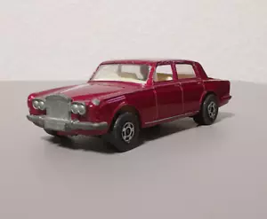 Matchbox Series Superfast -No. 24 Rolls-Royce Silver Shadow Rot ohne OVP England - Bild 1 von 23