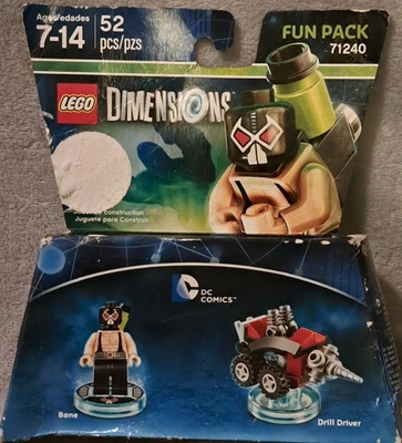 Novo na caixa LEGO Dimensions Bane DC Comics pacote divertido - Imagem 1 de 3