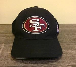 VINTAGE San Francisco 49ers Mütze Cap schwarz NFL Pro Line Starter Spellout Strap - Bild 1 von 7