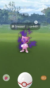 Pokémon Go Shiny Shadow Sneasel Hunt Or Trade - Afbeelding 1 van 1