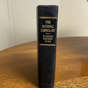 1946 The National Formulary 8th Edition American Pharmaceutical Association Hard - Picture 1 of 10