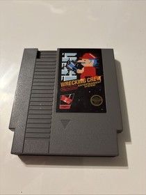 Wrecking Crew Nintendo NES Video Game Classic Arcade Puzzle Game Only