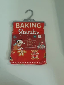 Disney Parks Lebkuchen Mickey Mouse Schürze Backen Spirituosen Hell Neu - Bild 1 von 2