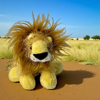 Ganz Webkinz Lion  Plush Stuffed Animal Toy HM006 NO CODE - Image 1 of 4