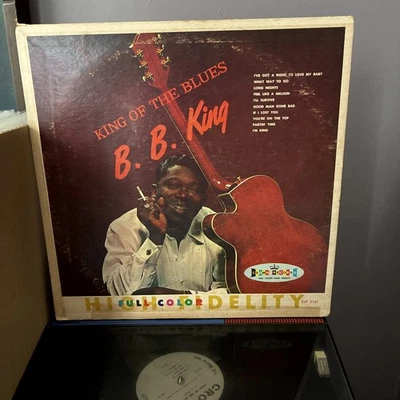 B.B. King – King Of The Blues Label: Crown Records – CLP 5167 Mono RI VG Foto 1 de 4
