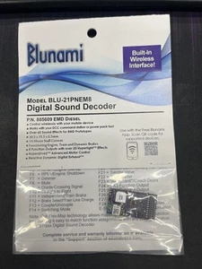 SoundTraxx 885609 N Steam-2 BLU-21PNEM8 Sound & DCC Decoder - Picture 1 of 1