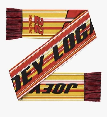 Bufanda Joey Logano nueva con etiquetas NASCAR Penske #22 Foto 1 de 4