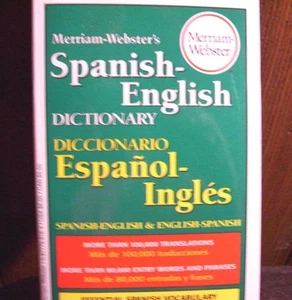 Merriam-Webster's Spanish-English Dictionary (1998, Paperback) Free Shipping! - Picture 1 of 1