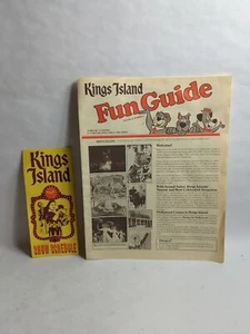 Vintage King's Island Fun Guide Vol.2 Number 3 And Show Schedule - Picture 1 of 9