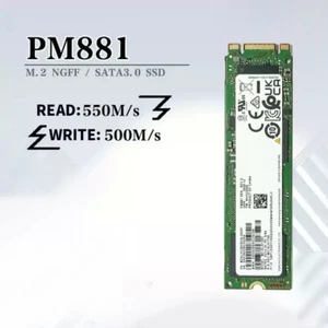 SSD PM881 1.8 in 128GB M.2 2280 SATA NGFF Internal Solid State Drive For Server - Picture 1 of 4