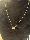 14K Solid Yellow Gold Necklace With 4 10K Bhg Black Hills Rings With Gemstones