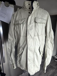 Diesel Jacke Motorrad Biker Y2K Utility Chore 00s Beige UK L - Bild 1 von 4