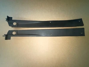 Corvette Rear compartment carpet guide Window trim pair GM 84 85 86 87 88 89-96 - Picture 1 of 18