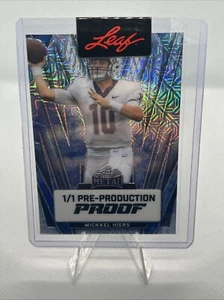 2024 Leaf Metal Mojo Refractor Pre-Production Proof Michael Hiers 1/1 One Of One - Bild 1 von 3